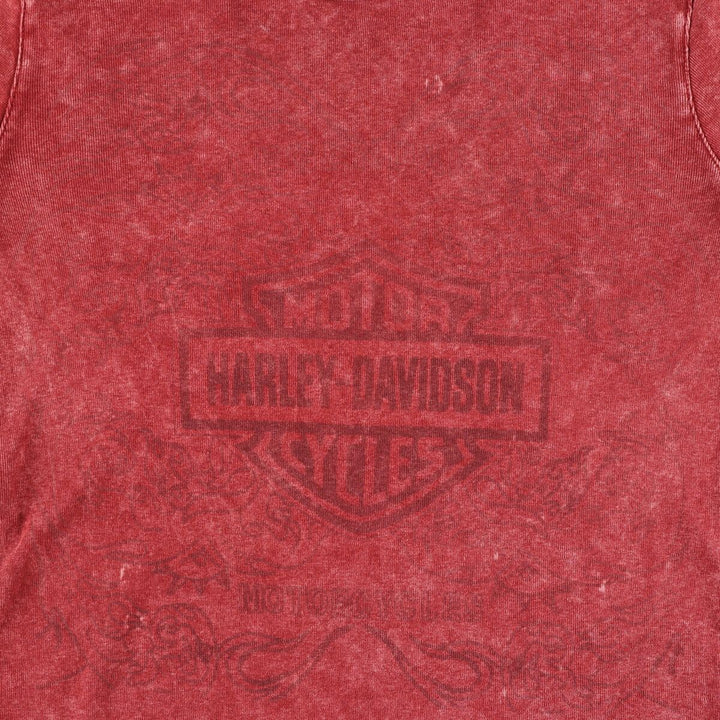 Harley-Davidson Long Sleeve T-Shirt Made in USA Women's M /eaa475854