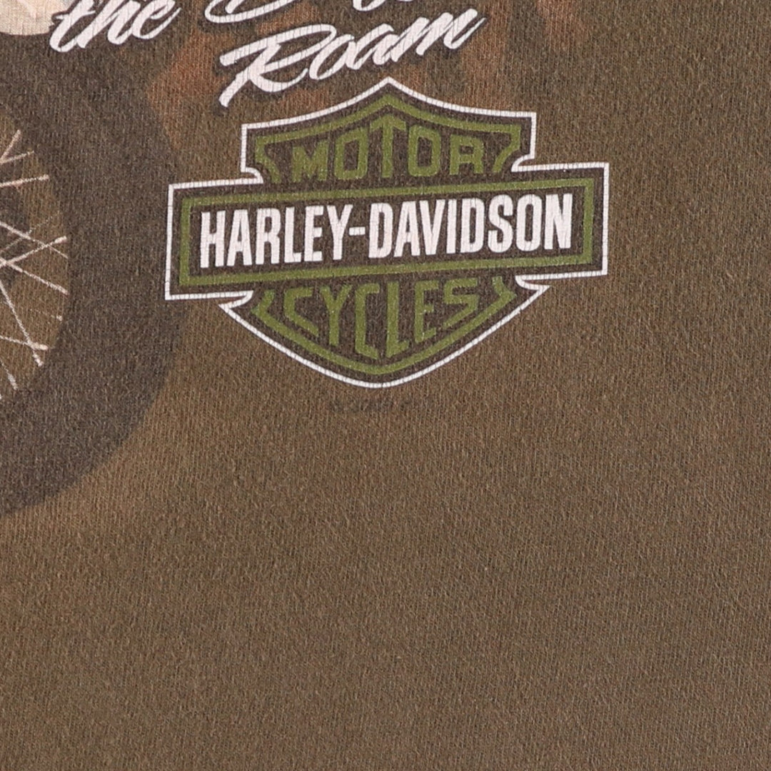 00'S Harley-Davidson Motorcycle Bike T-shirt Made in USA Men's XL /eaa475864