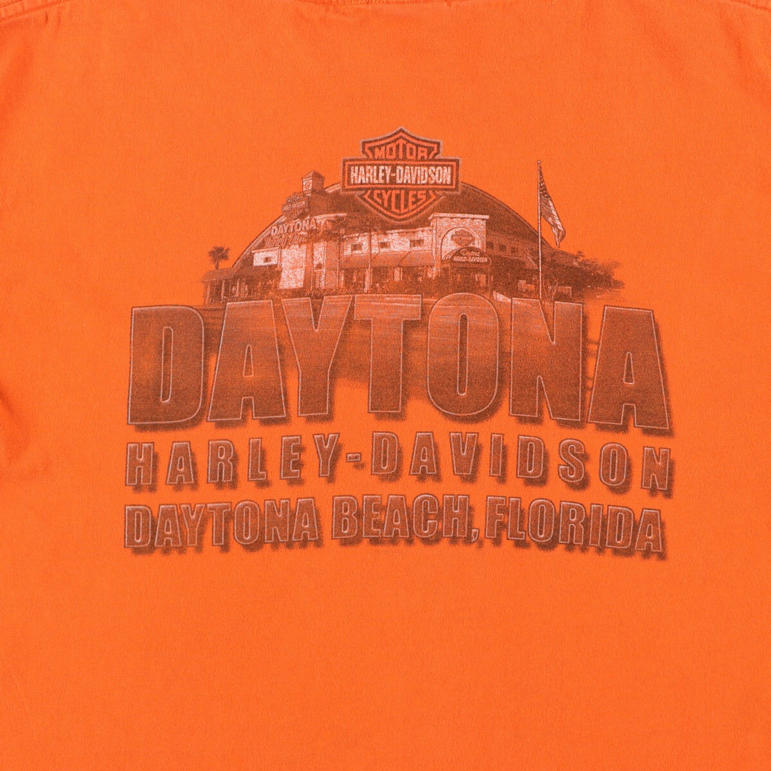 00'S Harley-Davidson Motorcycle Bike T-shirt Made in USA Men's L size /eaa475865