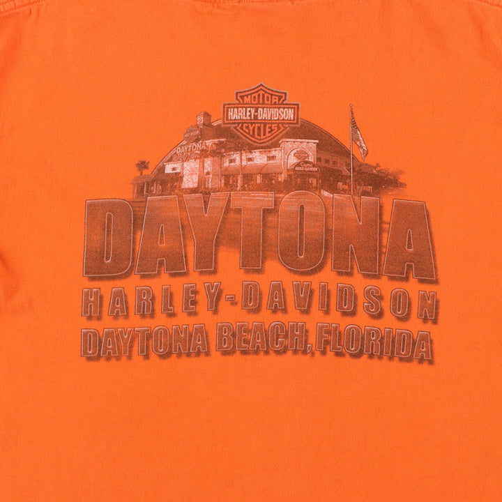 00'S Harley-Davidson Motorcycle Bike T-shirt Made in USA Men's L size /eaa475865