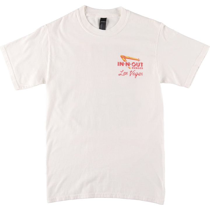 00'S Hanes IN-N-OUT BURGER Advertising T-shirt Women's S size / eaa475876