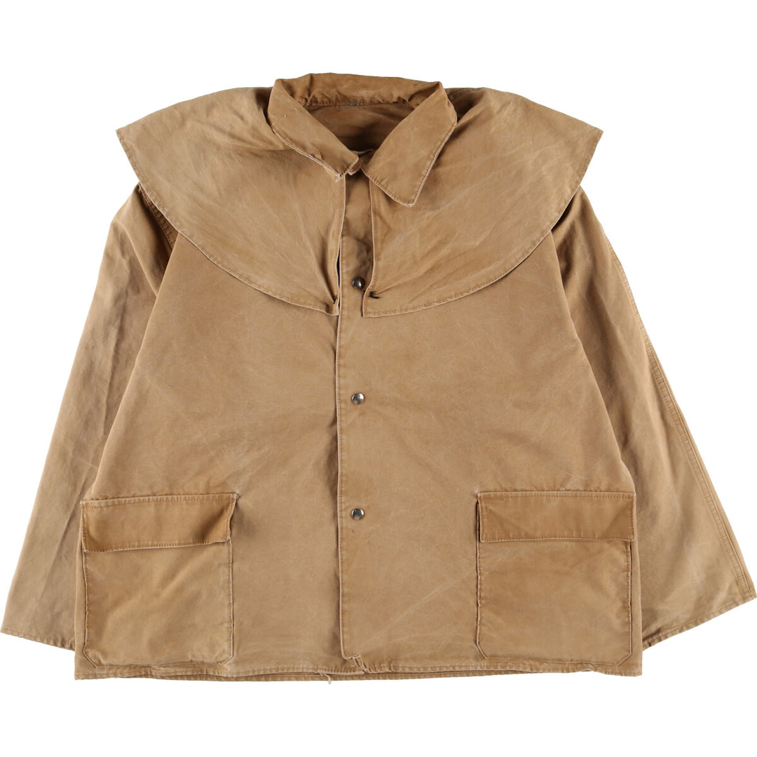 Vintage Euro hunting jacket with cape, men's XL size / eaa475990