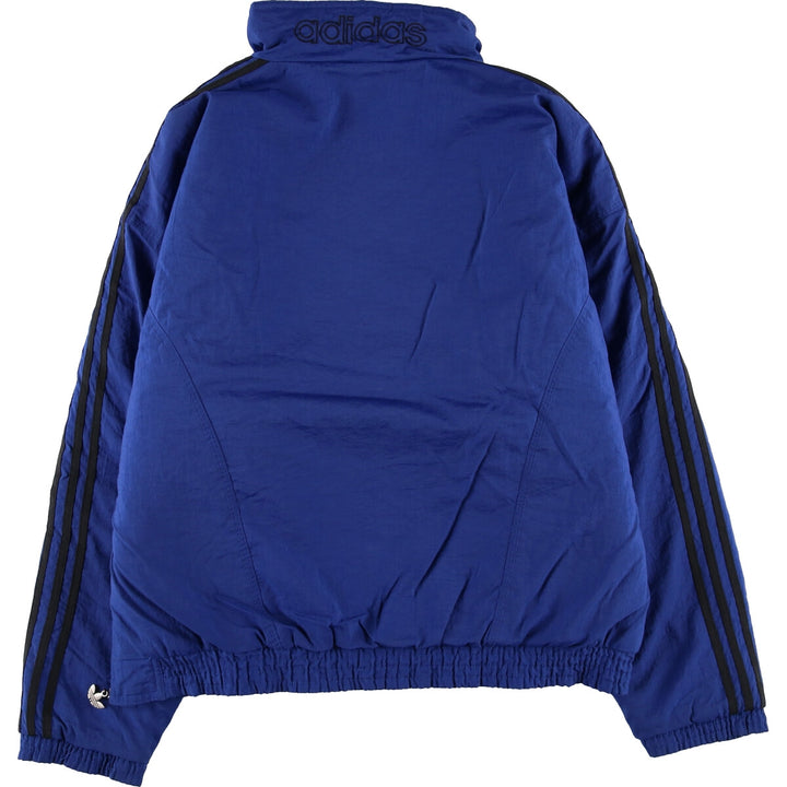 90'S Adidas Half Snap Padded Anorak Jacket Puffer Jacket Men's L Size Vintage /eaa475997