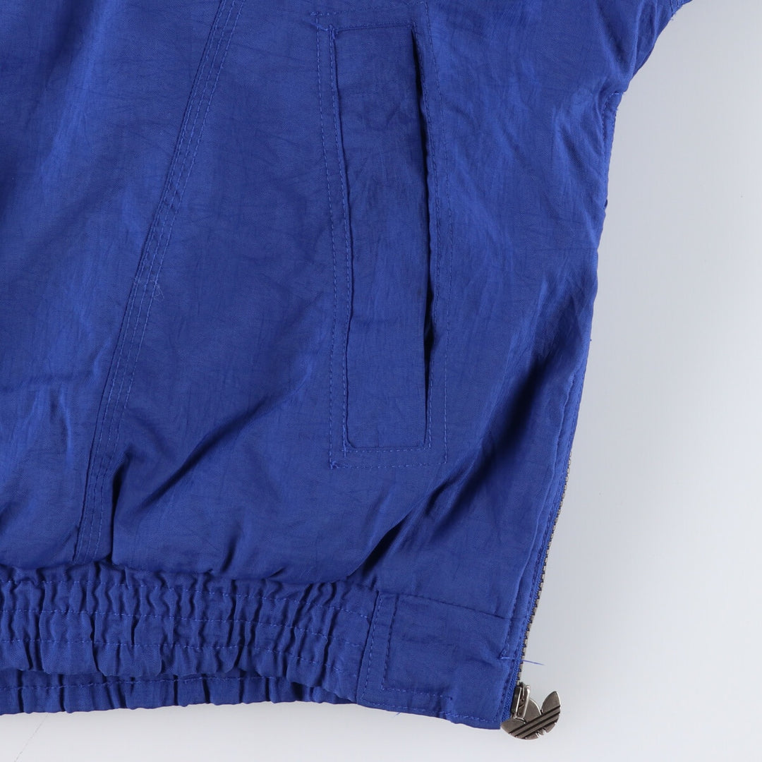 90'S Adidas Half Snap Padded Anorak Jacket Puffer Jacket Men's L Size Vintage /eaa475997