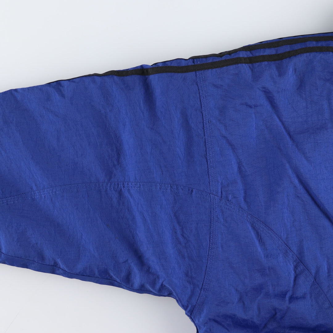 90'S Adidas Half Snap Padded Anorak Jacket Puffer Jacket Men's L Size Vintage /eaa475997