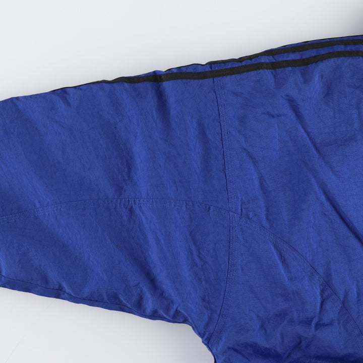 90'S Adidas Half Snap Padded Anorak Jacket Puffer Jacket Men's L Size Vintage /eaa475997