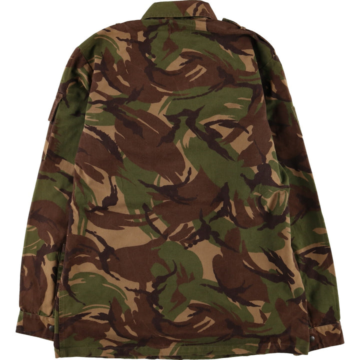 90'S Dutch military authentic camouflage pattern military field jacket 8000/0005 men's M equivalent vintage /eaa476225