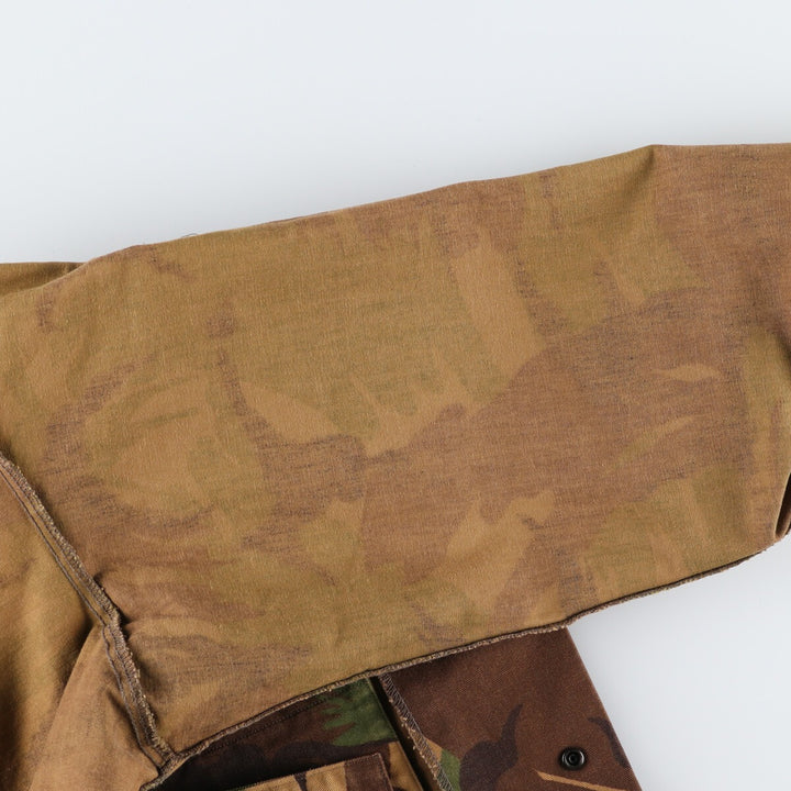 90'S Dutch military authentic camouflage pattern military field jacket 8000/0005 men's M equivalent vintage /eaa476225