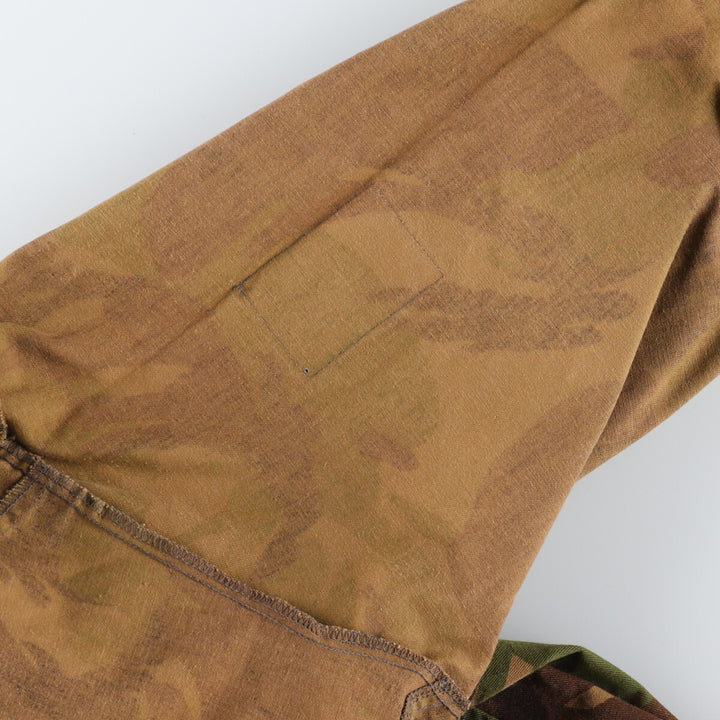 90'S Dutch military authentic camouflage pattern military field jacket 8000/0005 men's M equivalent vintage /eaa476225