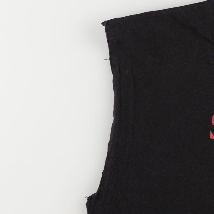 M&O KNITS SEPULTURA Cut-off Band T-shirt, Men's XL size /eaa476260