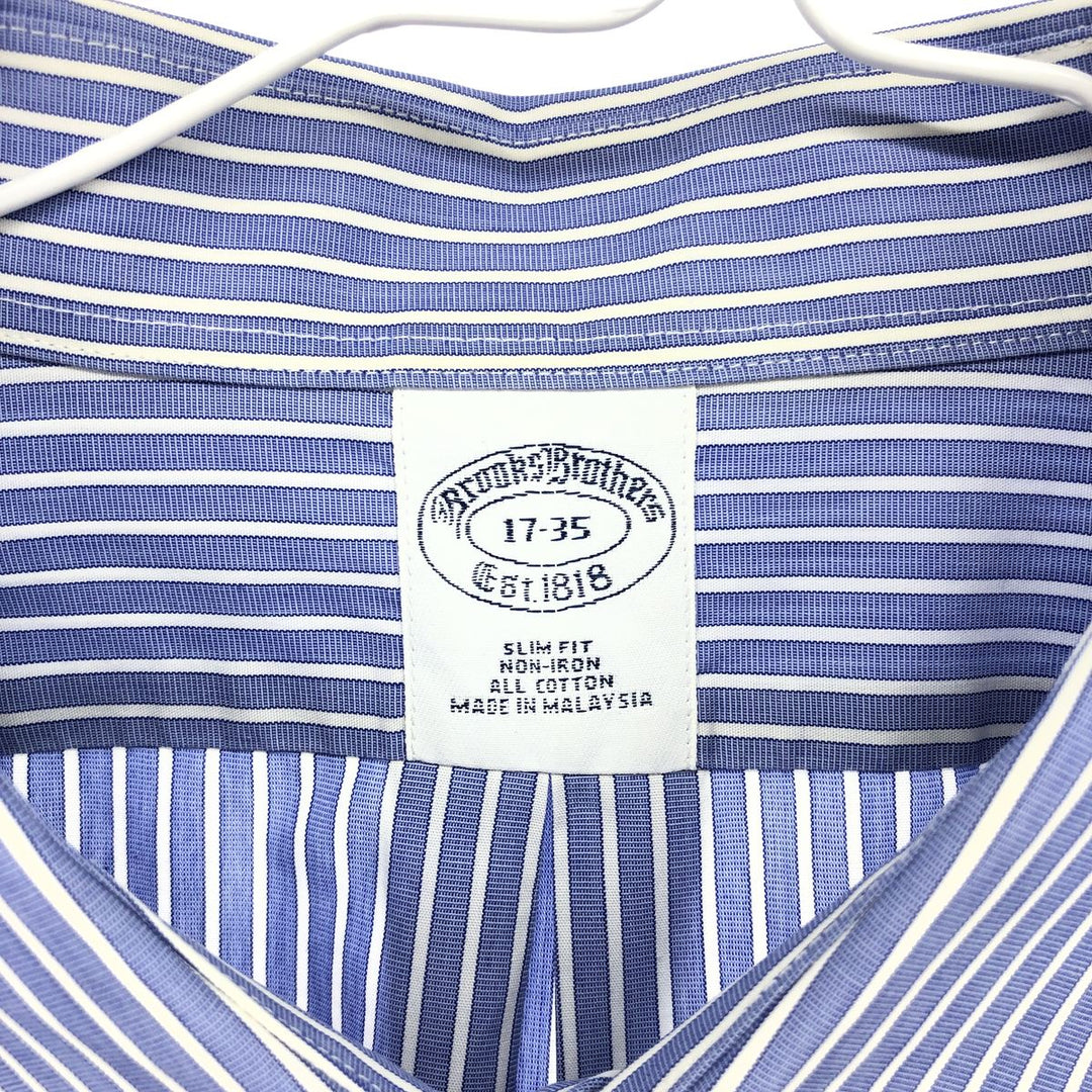 Brooks Brothers Est.1818 SLIM FIT Long Sleeve Striped Shirt Men's XL /eaa476334