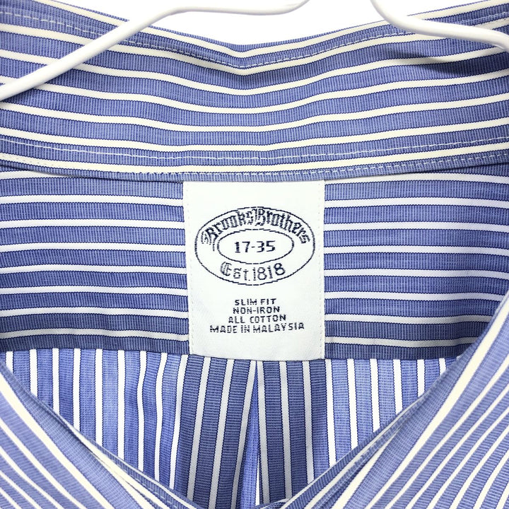 Brooks Brothers Est.1818 SLIM FIT Long Sleeve Striped Shirt Men's XL /eaa476334