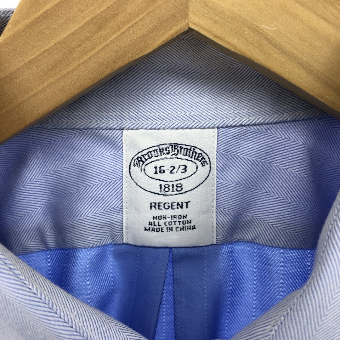 Brooks Brothers 1818 REGENT Long Sleeve Cotton Shirt Men's L / eaa476339