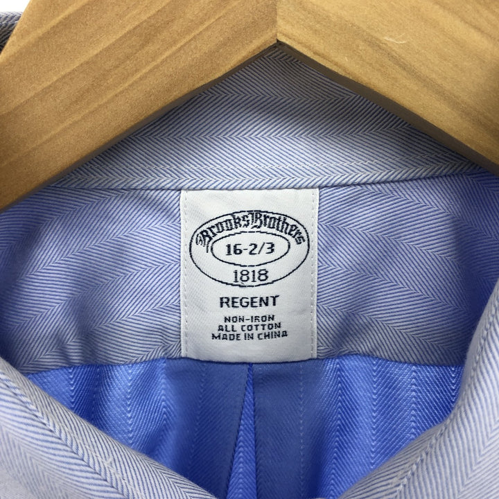 Brooks Brothers 1818 REGENT Long Sleeve Cotton Shirt Men's L / eaa476339