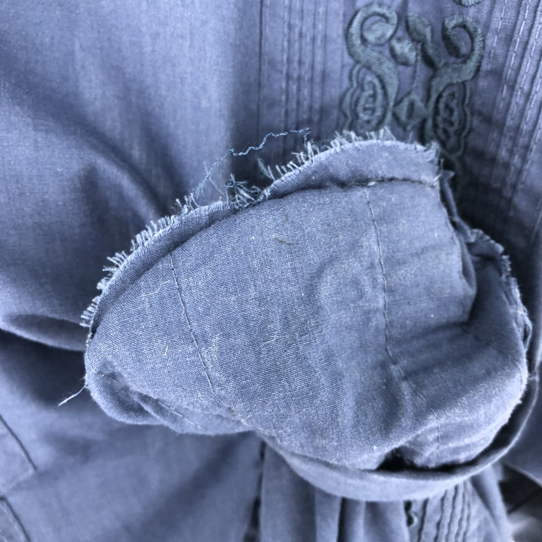 HABAND GUAYABERA Full Zip Short Sleeve Mexican Shirt Cuban Shirt Men's XL /eaa476347