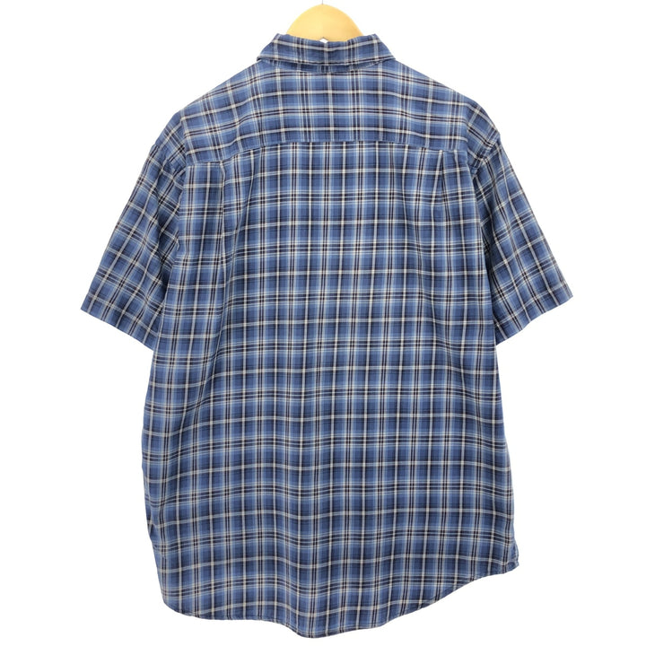 90'S GAP Old Gap Short Sleeve Check Shirt Men's M Size Vintage /eaa476396