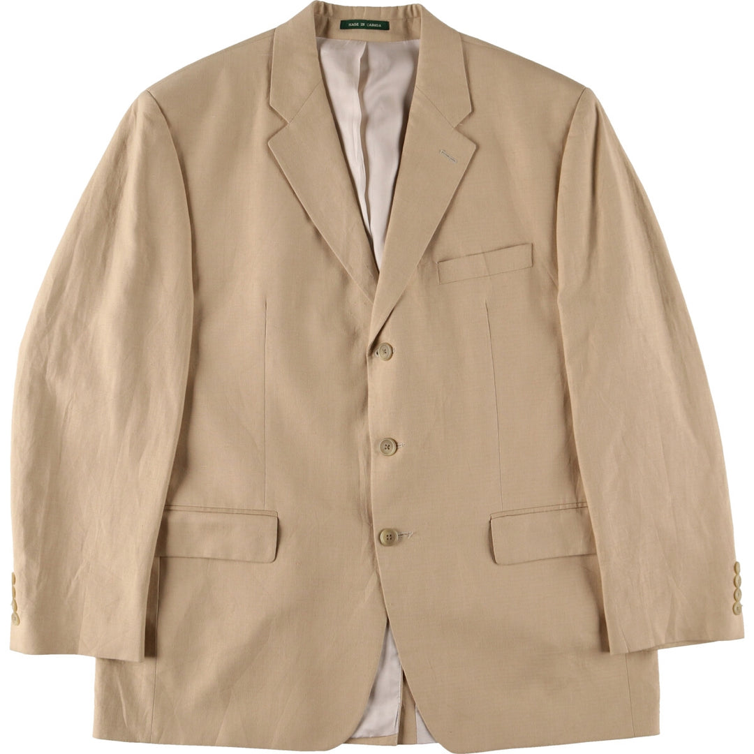 Ralph Lauren LAUREN Lauren linen tailored jacket made in Canada, men's size L / eaa476437