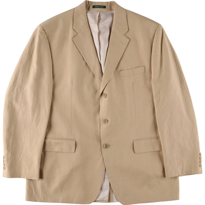 Ralph Lauren LAUREN Lauren linen tailored jacket made in Canada, men's size L / eaa476437