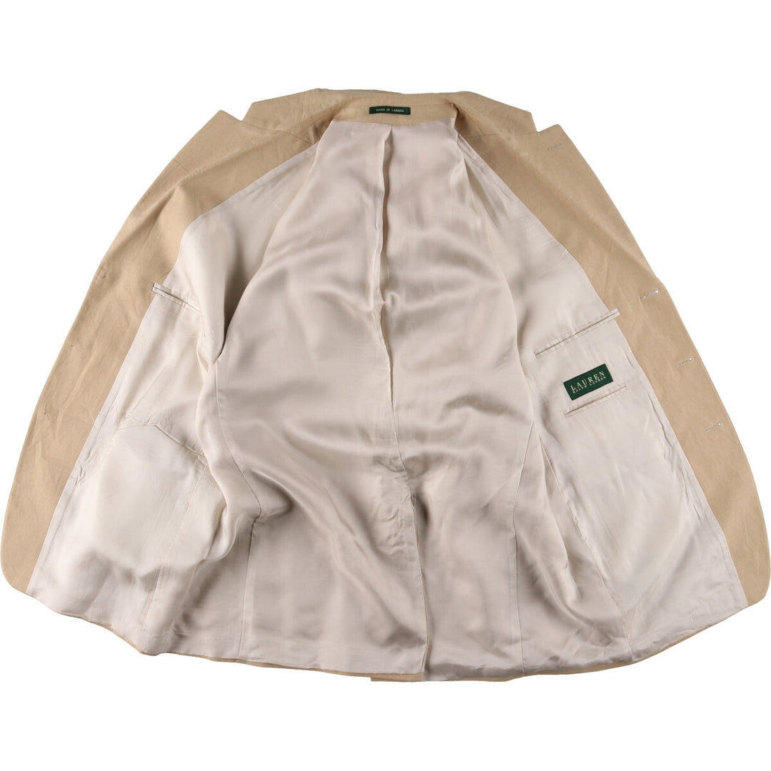 Ralph Lauren LAUREN Lauren linen tailored jacket made in Canada, men's size L / eaa476437