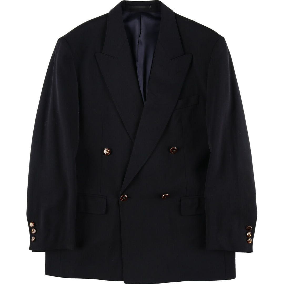 Pierre Cardin Double-breasted Peaked Lapel Wool Tailored Jacket Men's M size / eaa476442