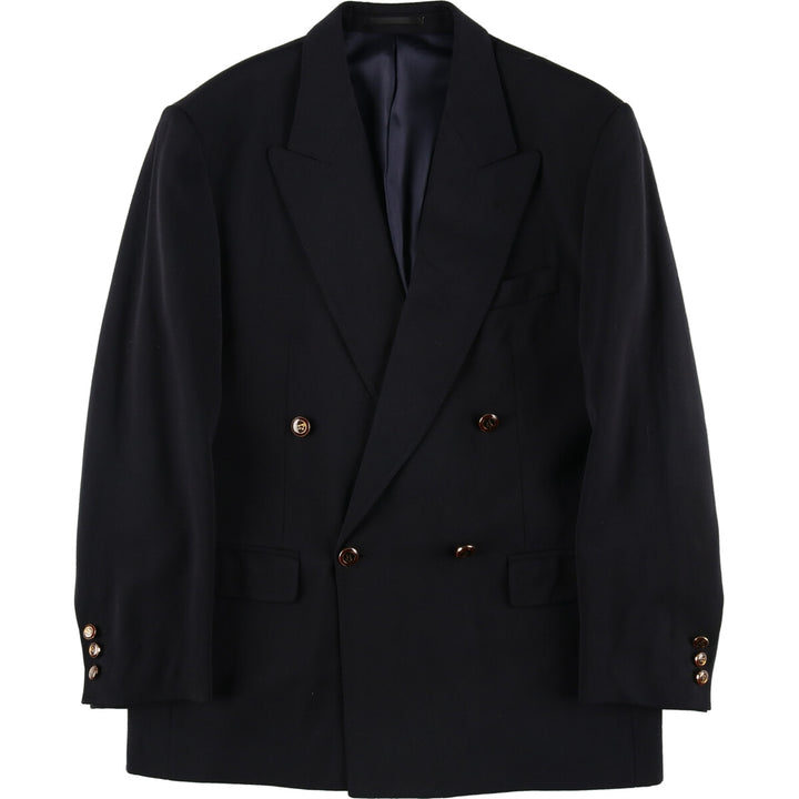 Pierre Cardin Double-breasted Peaked Lapel Wool Tailored Jacket Men's M size / eaa476442