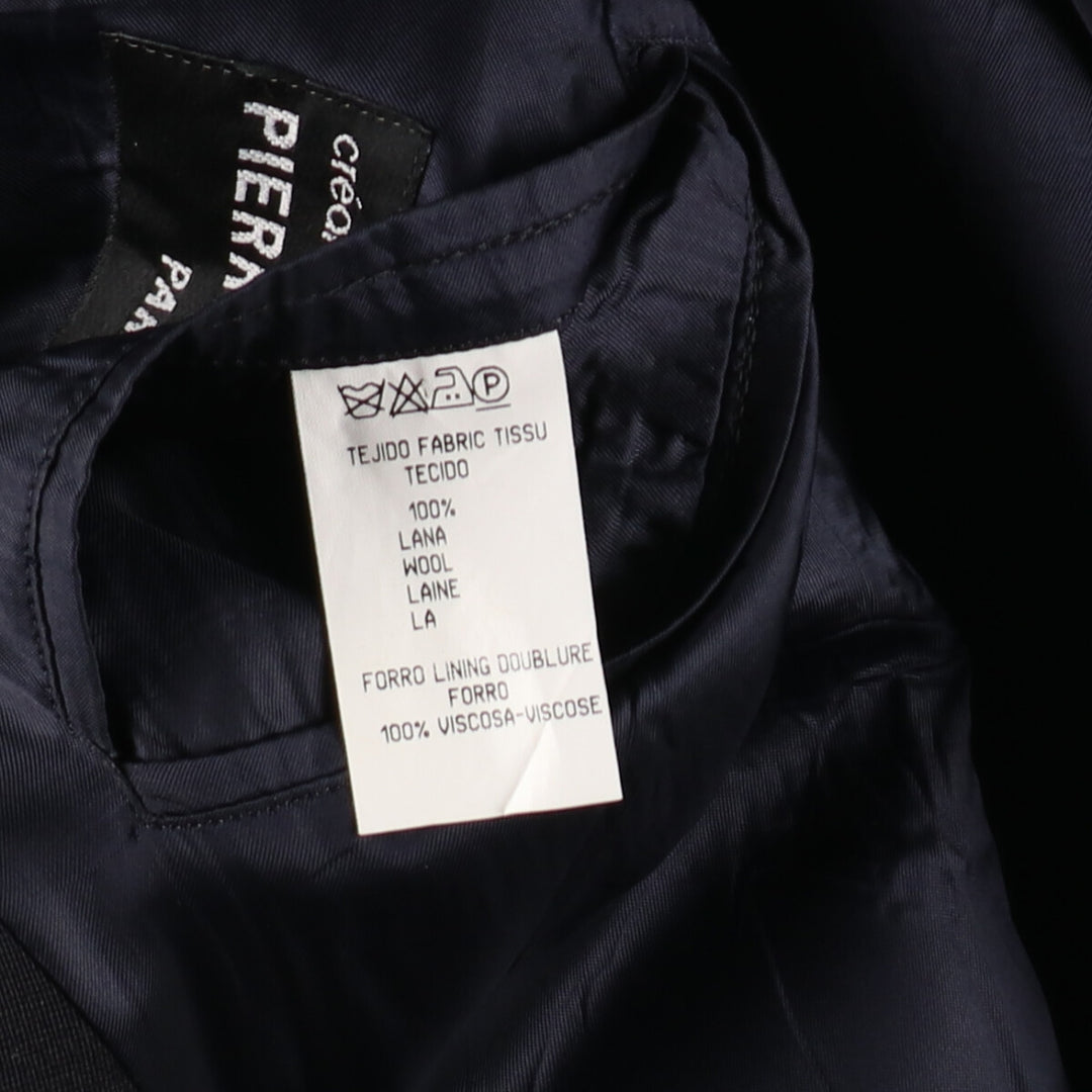 Pierre Cardin Double-breasted Peaked Lapel Wool Tailored Jacket Men's M size / eaa476442