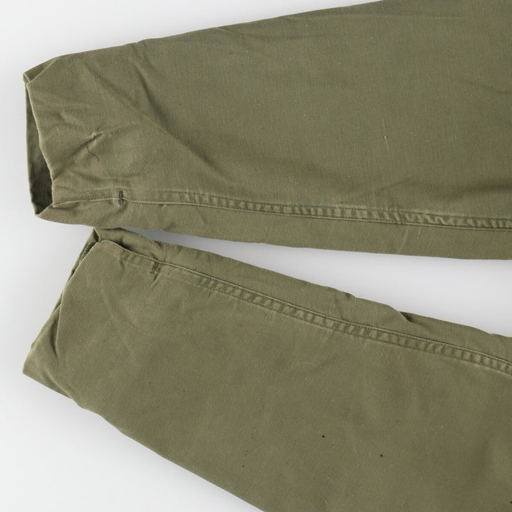 Special Price: Authentic 1970'S US Military A-2 Deck Jacket, Made in USA, Men's Medium (Size 38-40), Vintage unclear Khaki type sage green Vintage Second Hand