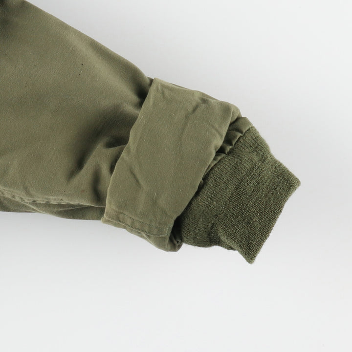 Special Price: Authentic 1970'S US Military A-2 Deck Jacket, Made in USA, Men's Medium (Size 38-40), Vintage unclear Khaki type sage green Vintage Second Hand