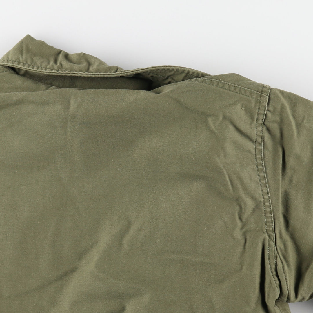 Special Price: Authentic 1970'S US Military A-2 Deck Jacket, Made in USA, Men's Medium (Size 38-40), Vintage unclear Khaki type sage green Vintage Second Hand