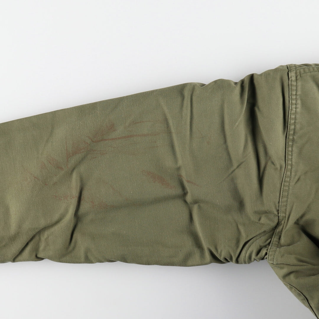 Special Price: Authentic 1970'S US Military A-2 Deck Jacket, Made in USA, Men's Medium (Size 38-40), Vintage unclear Khaki type sage green Vintage Second Hand