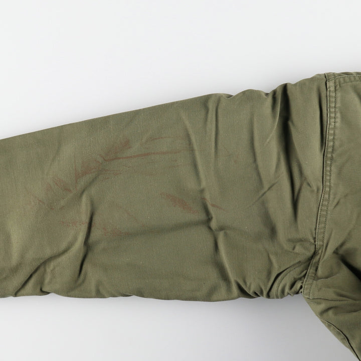 Special Price: Authentic 1970'S US Military A-2 Deck Jacket, Made in USA, Men's Medium (Size 38-40), Vintage unclear Khaki type sage green Vintage Second Hand