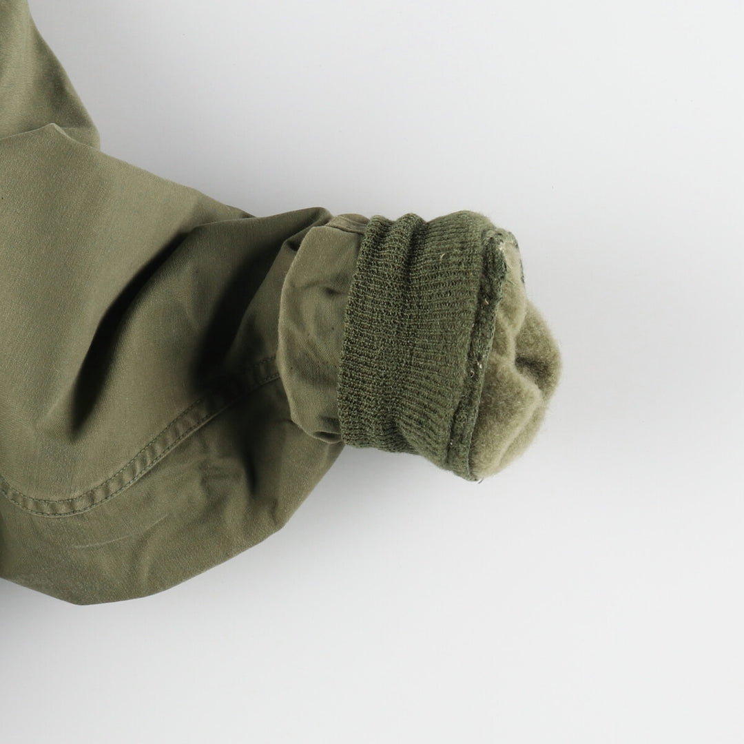 Special Price: Authentic 1970'S US Military A-2 Deck Jacket, Made in USA, Men's Medium (Size 38-40), Vintage unclear Khaki type sage green Vintage Second Hand