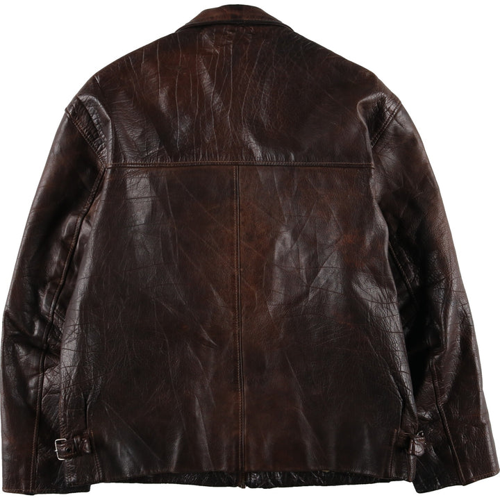 90'S SARDAR Leather Blouson Type Men's XL Size Vintage /eaa476461