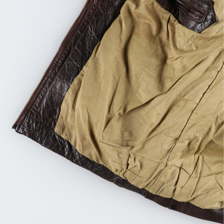90'S SARDAR Leather Blouson Type Men's XL Size Vintage /eaa476461