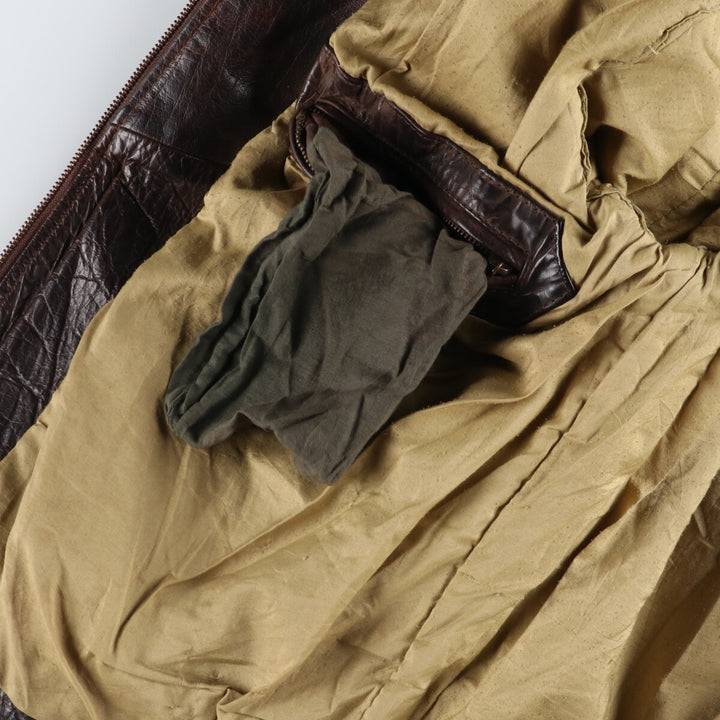 90'S SARDAR Leather Blouson Type Men's XL Size Vintage /eaa476461