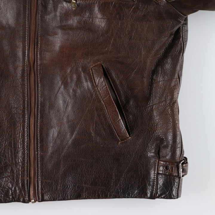 90'S SARDAR Leather Blouson Type Men's XL Size Vintage /eaa476461