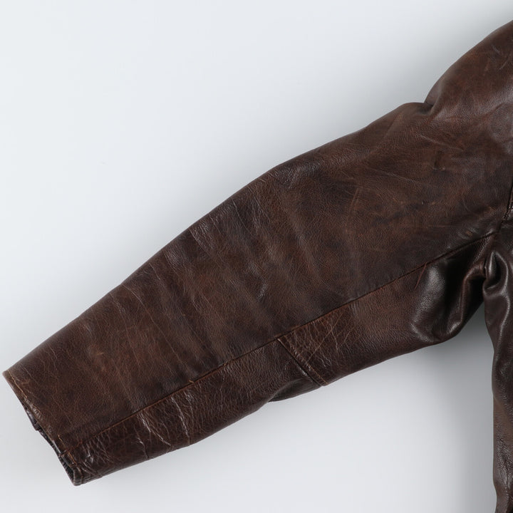 90'S SARDAR Leather Blouson Type Men's XL Size Vintage /eaa476461