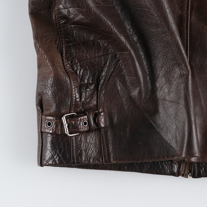 90'S SARDAR Leather Blouson Type Men's XL Size Vintage /eaa476461