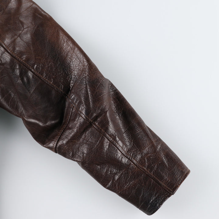 90'S SARDAR Leather Blouson Type Men's XL Size Vintage /eaa476461