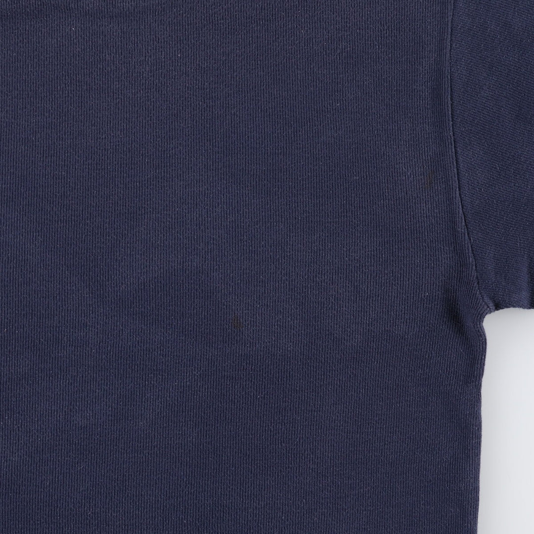 90'S Disney Mickey Mouse character print long sleeve t-shirt, long sleeve ringer t-shirt, men's M size, vintage /eaa476475