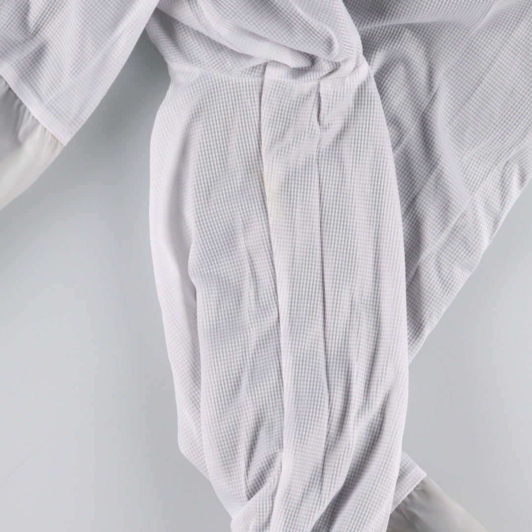 90'S Fila nylon pants, crinkle pants, men's size M, vintage Nylon Khaki type Vintage Second Hand