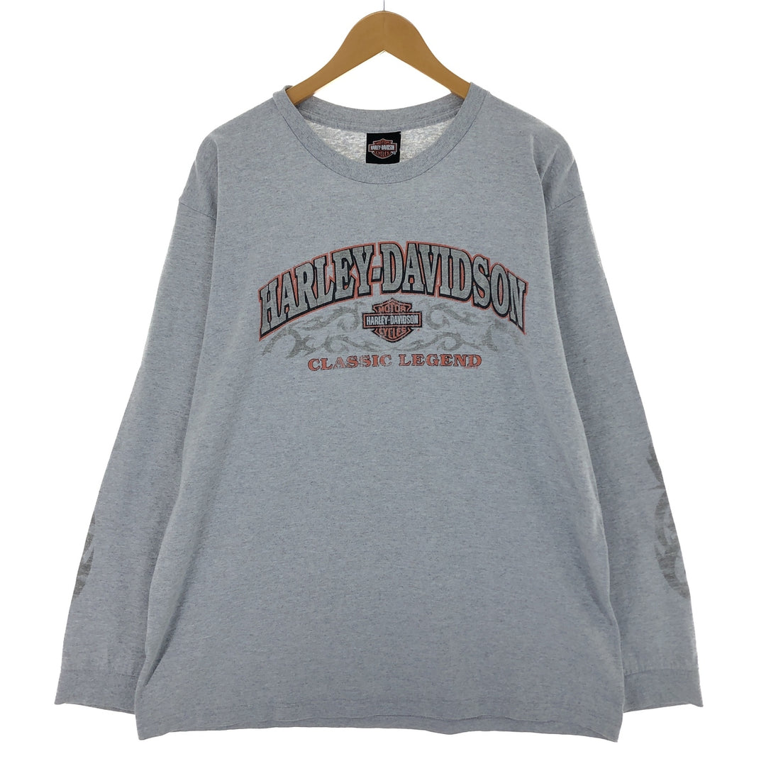 00'S Harley-Davidson Long Sleeve T-Shirt, Men's XL Size /eaa476597