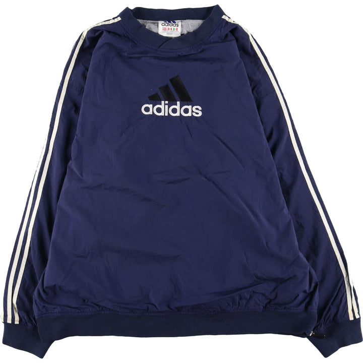 90'S Adidas nylon pullover, men's XXL size, vintage / eaa476638