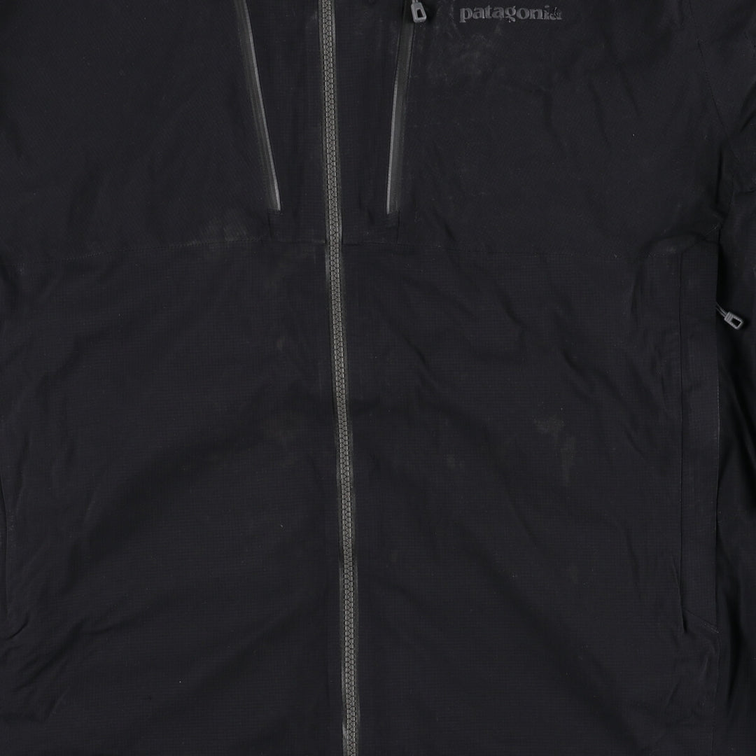 Patagonia Stretch Nano Storm Jacket 84330FA16, Ripstop Padded Parka Puffer Jacket, Men's Size L Nylon black type Vintage Second Hand