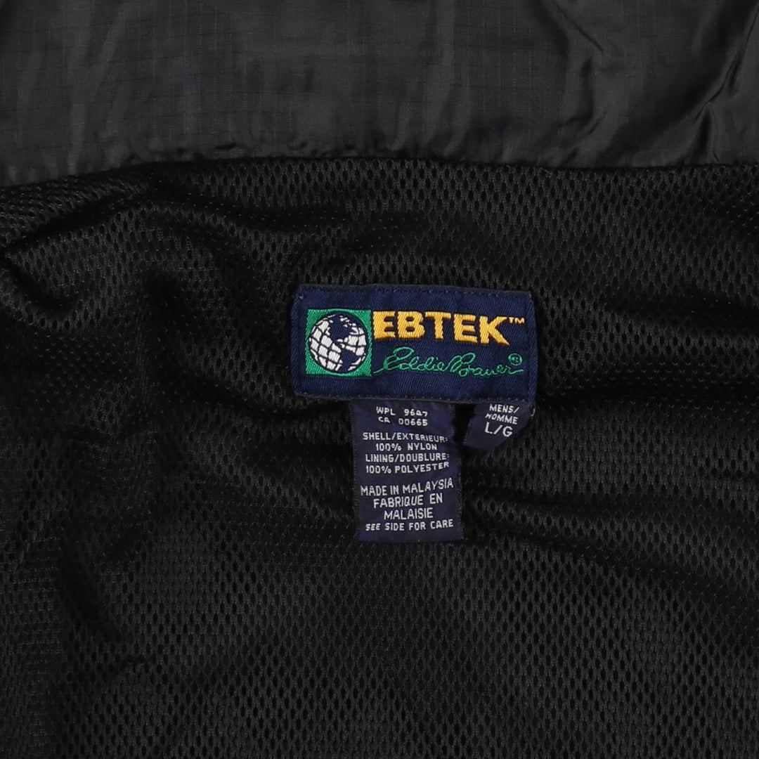 90'S Eddie Bauer EBTEK nylon jacket, men's size L, vintage / eaa476687