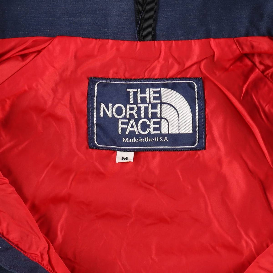 80'S THE NORTH FACE Navy Tag Half Zip Nylon Pullover Men's M Size Vintage /eaa476689