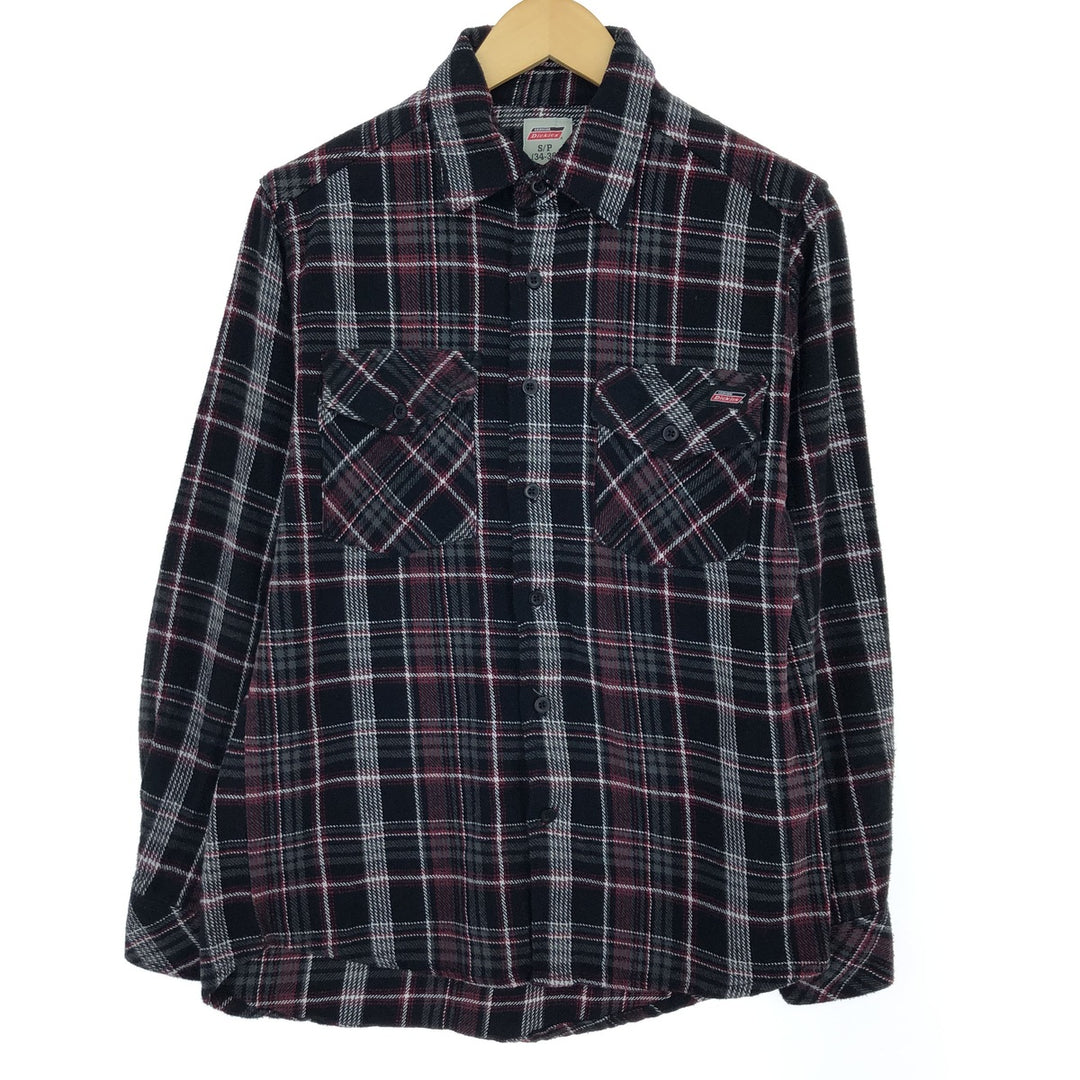 Dickies Long Sleeve Heavy Flannel Check Shirt Men's S / eaa476707
