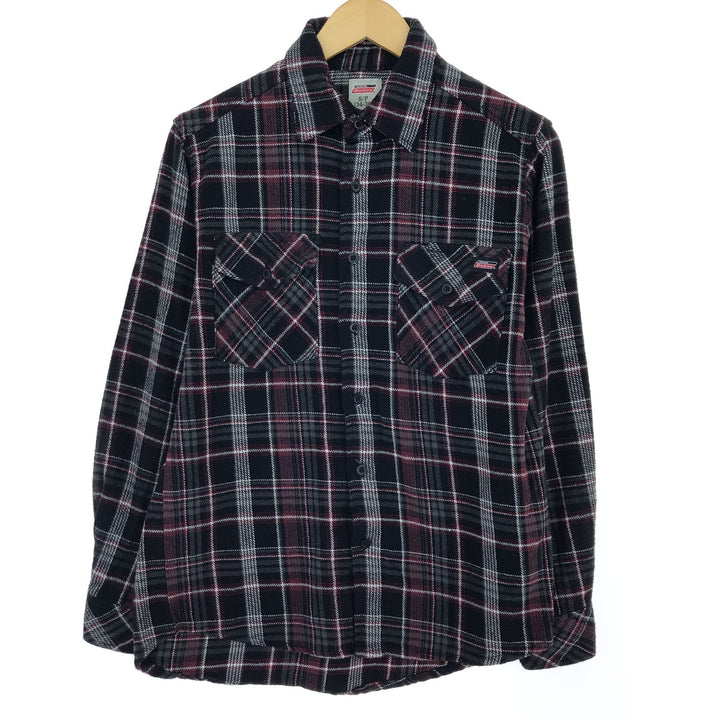 Dickies Long Sleeve Heavy Flannel Check Shirt Men's S / eaa476707