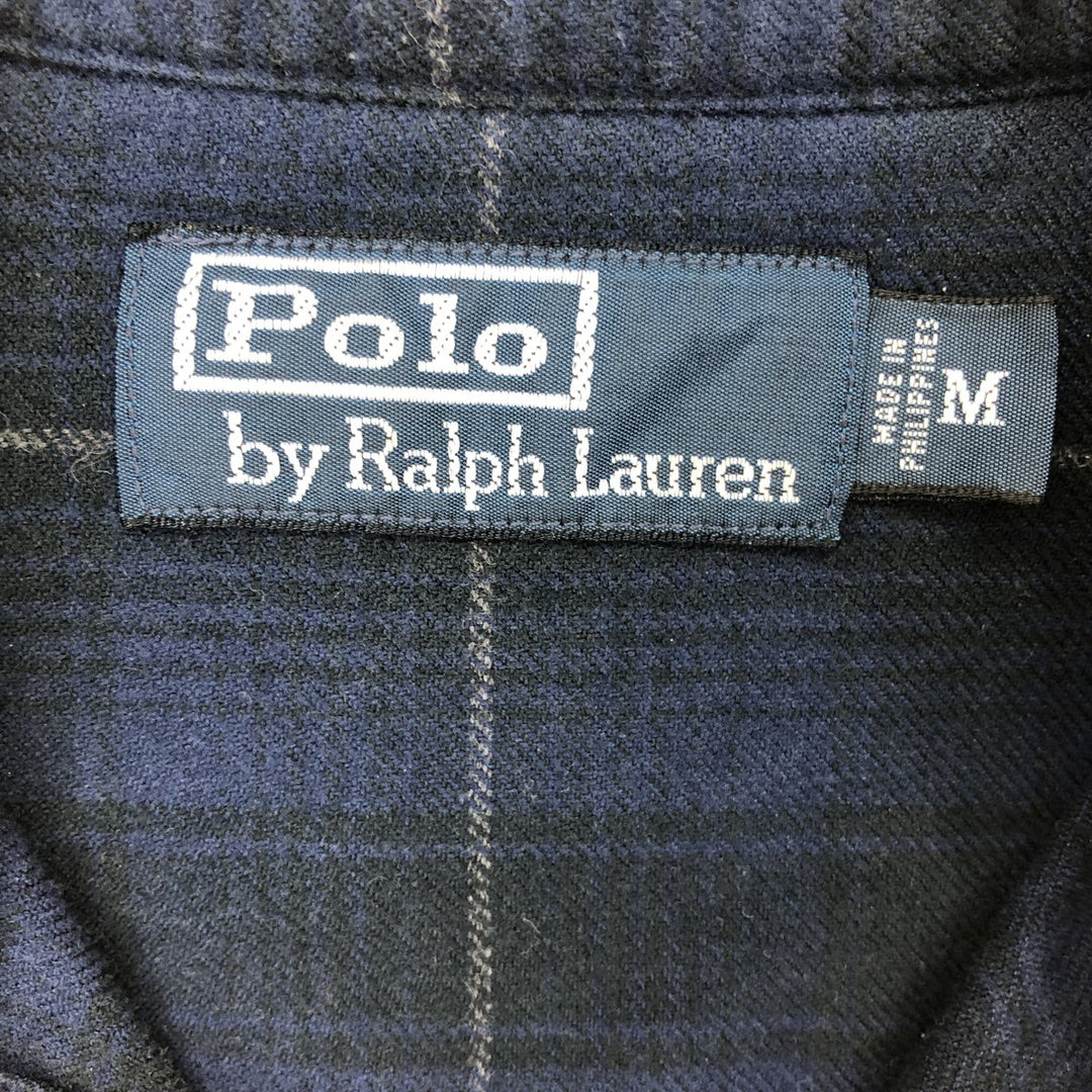 Ralph Lauren POLO by Ralph Lauren Long Sleeve Western Flannel Check Shirt Men's M / eaa476724