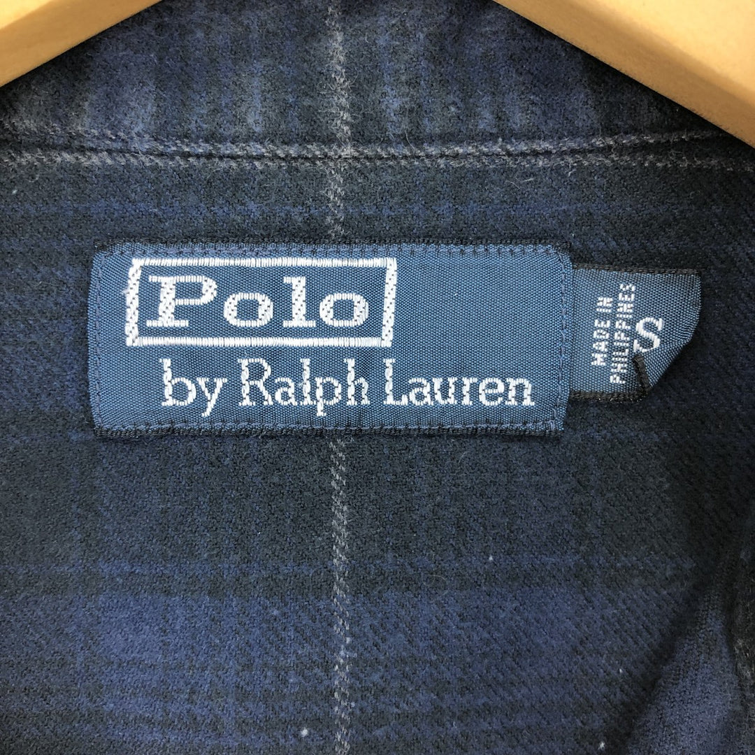 Ralph Lauren POLO by Ralph Lauren Long Sleeve Western Flannel Check Shirt Men's S / eaa476728